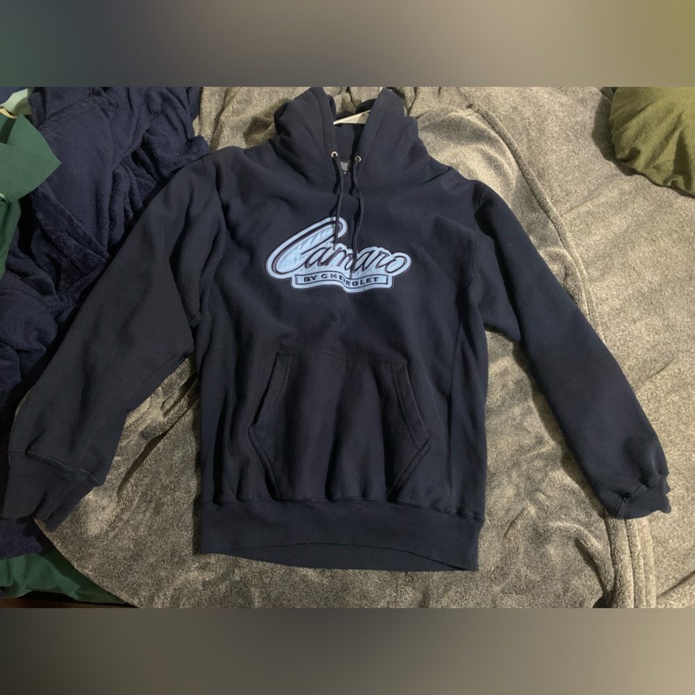 Steve & Barry’s Camaro hoodie navy blue